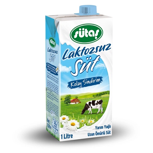 SÜTAŞ LAKTOZSUZ SÜT 1 LT